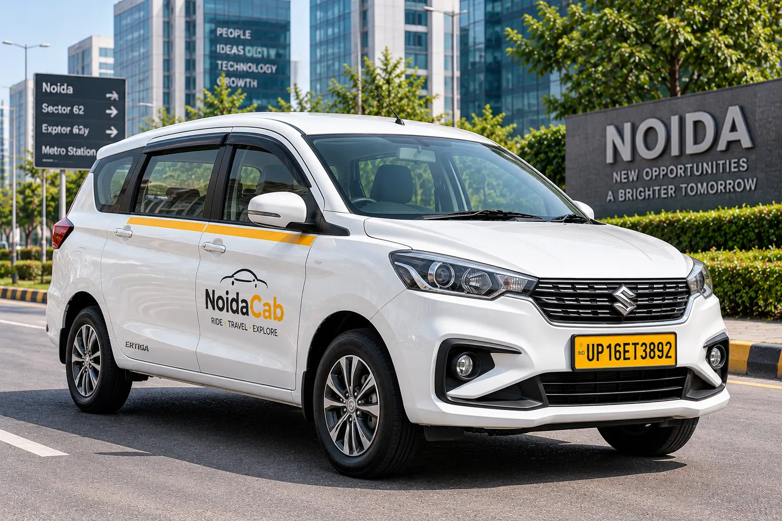 Ertiga available for one way taxi from Noida