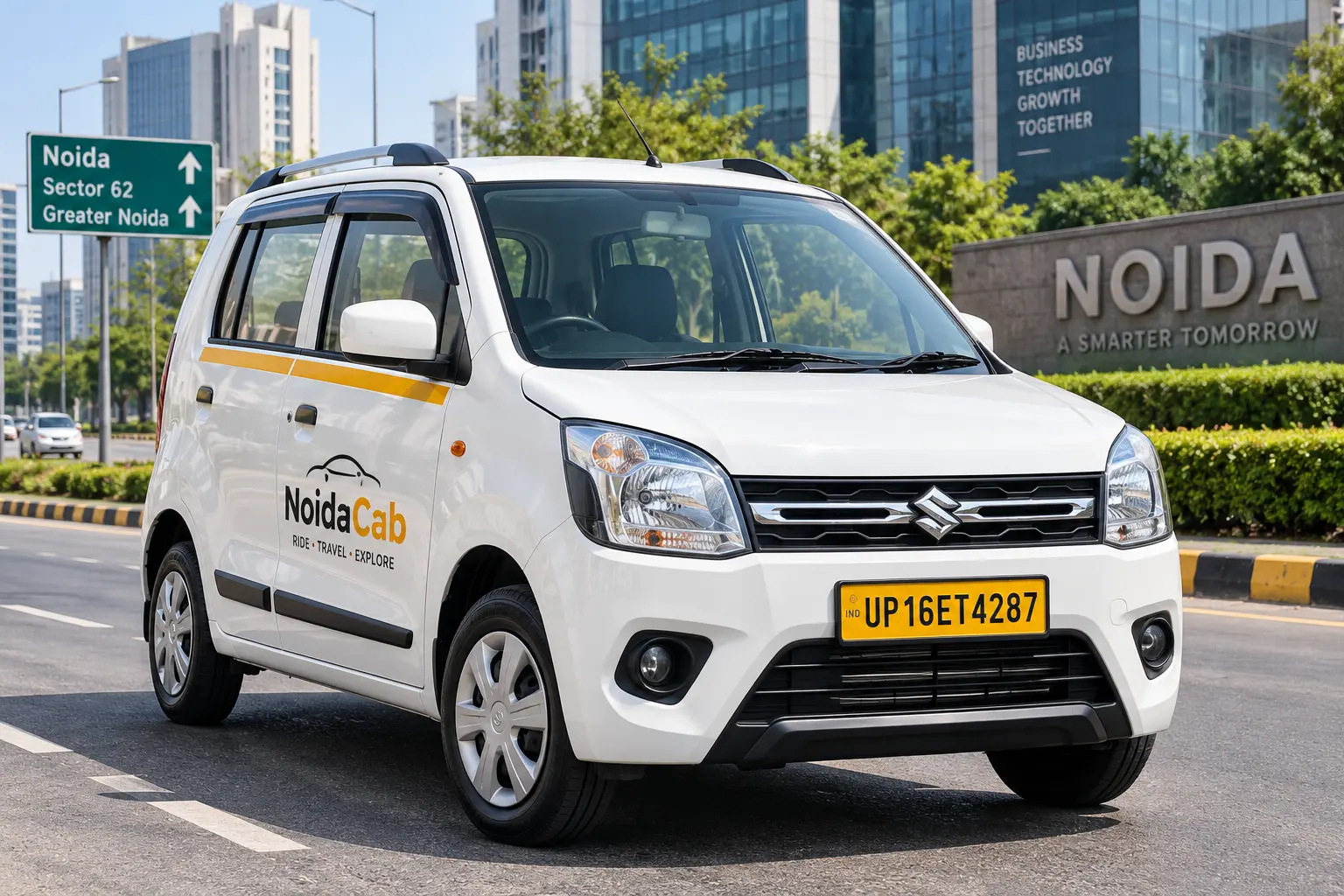 WagonR available for one way taxi from Noida